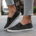 thumbnail image 2 of YLYL Women's Sneakers Breathable Knit Soft Sole Slip on Comfortable Lightweight Casual Walking Shoes, 2 of 9