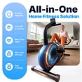 thumbnail image 3 of MERACH Recumbent Exercise Bikes for Home Sit Down Stationary Bicycle Magnetic 8 Levels Resistance Indoor Cycling Bike with Free APP, 3 of 9