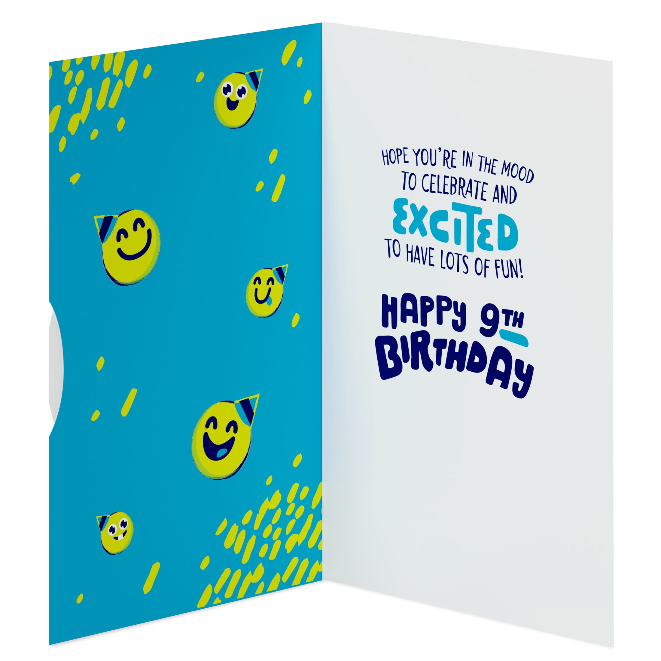 American Greetings 9th Birthday Card for Kids (Mood)