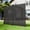 Black, variant on TopComfy 2 Pack Patio Privacy Screen, 6 Panel HDPE Decorative Outdoor Screen, Freestanding Room Divider for Yard, Garden, Patio and Indoor Use Brown
