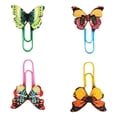 thumbnail image 5 of Paquete de 50 clips de papel de moda con dibujos de animales encantadores y creativos, clips para carpetas, marcadores, archivos de fotos, abrazaderas para documentos, suministros de oficina,, 5 of 5