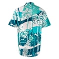 thumbnail image 4 of Mens Hawaiian Shirt Summer Tropical Beach Shirts Lightweight Loose Fit Button Up Short Sleeve Beach Vacation Tops Outfits, 4 of 5