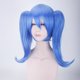 thumbnail image 2 of Peluca sintética azul para cosplay anime para Halloween, 40 cm, 2 of 3