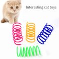 thumbnail image 2 of Jouets pour Chatons Larges Durables à Ressort Épais Jouet pour Chat Ressorts Colorés Jouet pour Animaux Ressorts Spirales 4/8/16/20 Pcs 16 Pcs 5.5x2cm, 2 of 6