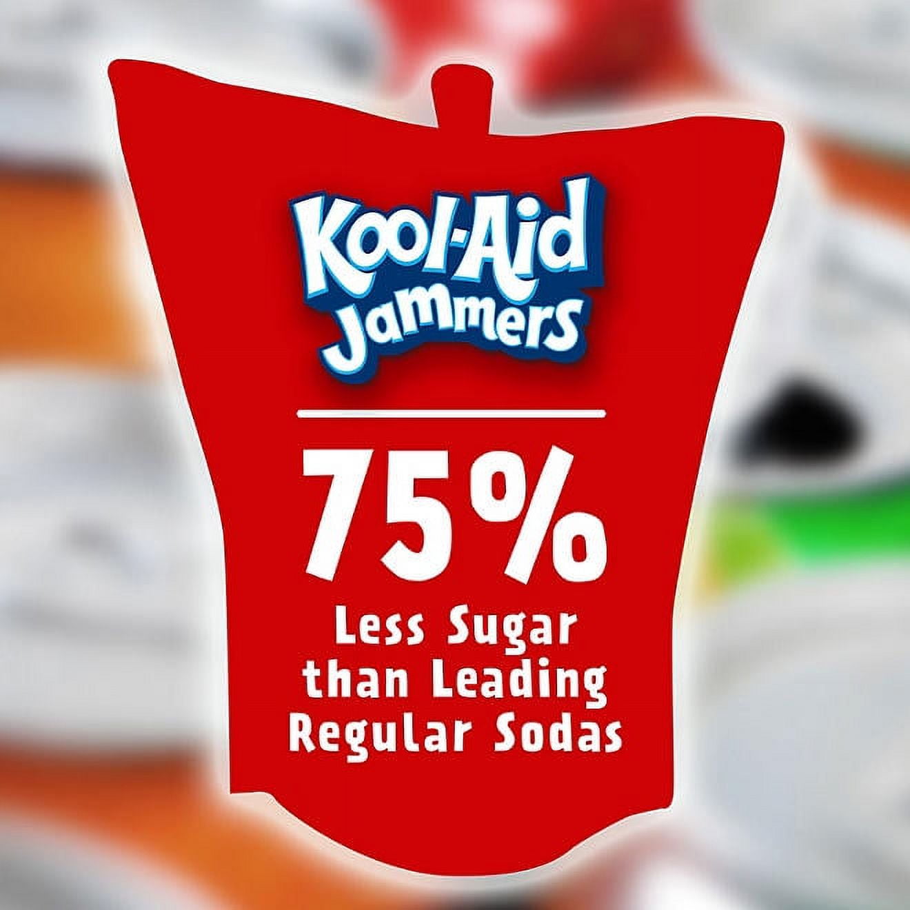kool aid jammers artificially flavored soft drink variety pack 40 pouches