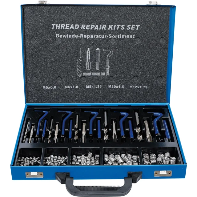 JUEGO REPARAR ROSCAS M5 - M12 HELICOIL | BGS 1950
