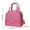 Hot Pink, variant on Insulated Lunch Bag, Portable Bento Pouch, Large Capacity Waterproof tote, Outdoor Picnic Bag, Lightweight Shoulder tote for Men and Students