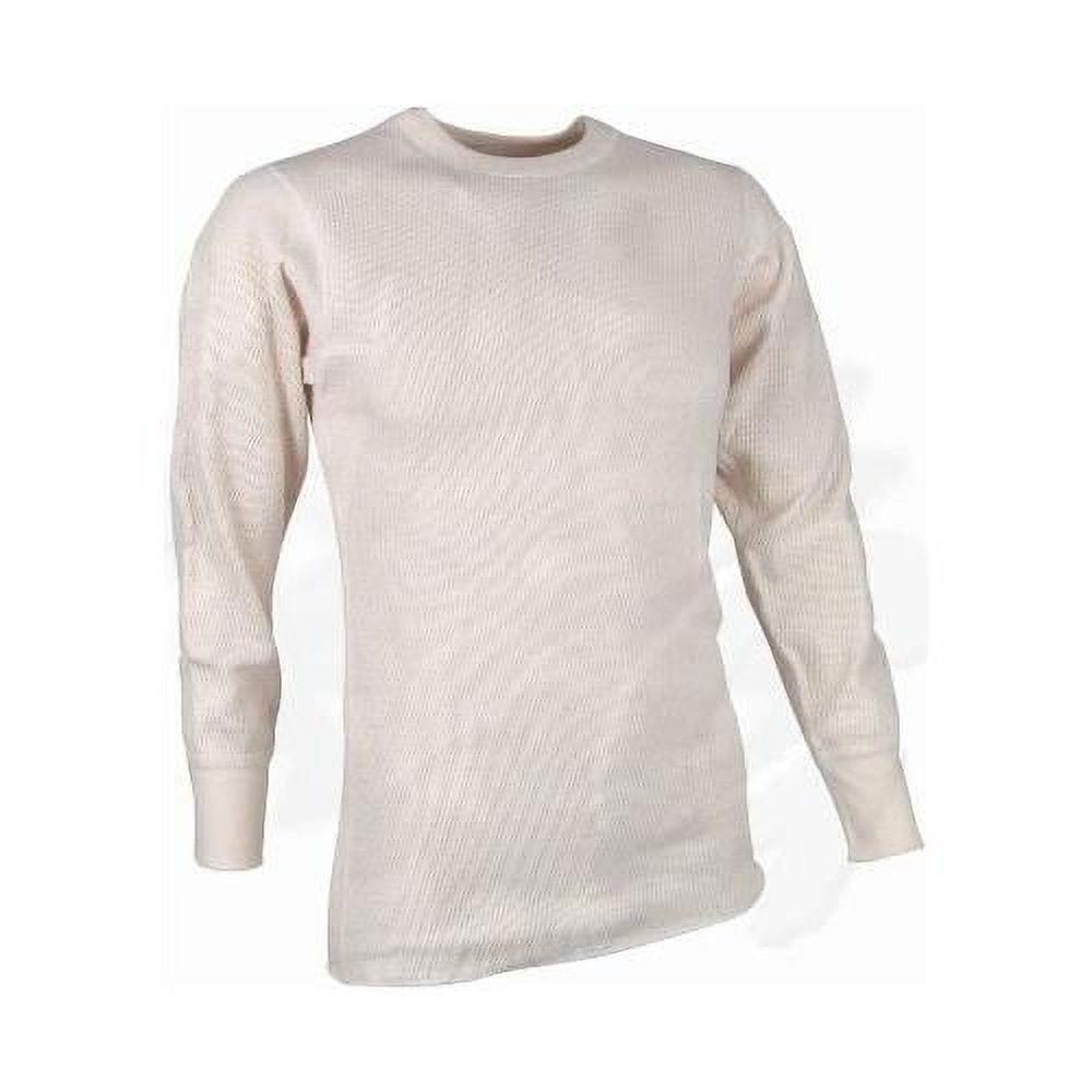 US Military GI Extreme Cold Weather Thermal Undershirt Natural Off White
