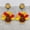 #D, variant on NEW Acrylic Turkey Thanksgiving Earrings Round Druzy Fall Holiday Jewelry Gifts