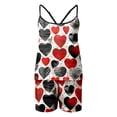 thumbnail image 3 of MKLEKYY Camisola y Pantalones Cortos con Estampado Divertido y Sexy para Mujer, Pijamas Sin Mangas para El Hogar, Ropa de Dormir Informal, 3 of 3