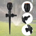 thumbnail image 5 of Walbest Rotary Sprinkler, Sturdy Automatic Customize Spraying Distance And Span Watering Flowers Stainless Steel 360 Degree Rotating Garden Sprinkler, 5 of 9