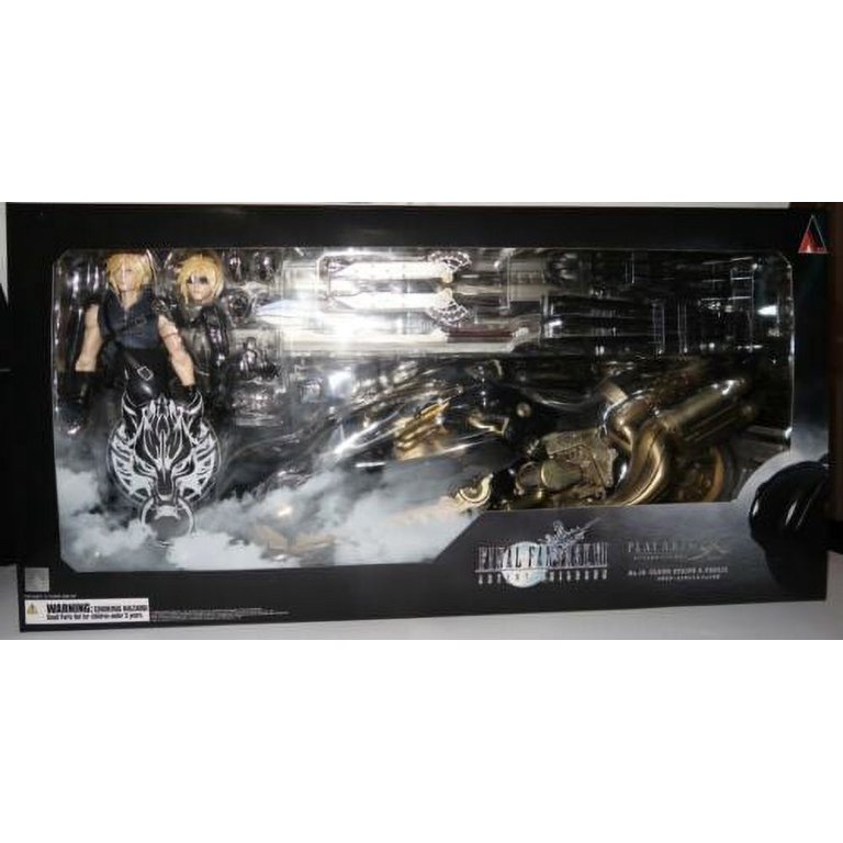 CLOUD&FENRIR 限定版フィギュアとバイクセット 1/6 Play Arts Kai Final Fantasy VII Cloud Strife&Fenrir