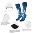 thumbnail image 3 of Balery Happy New Year 2024 (4) Calcetines novedosos Calcetines deportivos Calcetines hasta la rodilla Calcetines de algodón Calcetines originales y geniales, 3 of 6