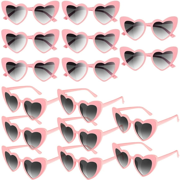Gafas de sol Flutesan con forma de corazón retro tipo ojo de gato para mujer x16