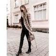 thumbnail image 5 of utcoco Womens 2026 Fashion Tweed Blazers Business Casual Double Breasted Open Front Plaid Blazer Jackets, 5 of 5