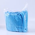 thumbnail image 7 of opvise 100 Pcs/Bag Sterile Hats Elastic Anti-slip One Time Stretchable Dustproof Disposable Non Woven Fabric Hair Net Hats Beauty Accessories, 7 of 7