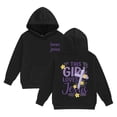 thumbnail image 3 of YAYUBA Girls Sweatshirts, Girl's Hoodies Cheetah Graphic Long Sleeve Fall Pullover Tops Preppy Cute Sweatshirts Hoodies Back To School Clothes, 3 of 4