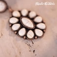thumbnail image 4 of Aretes Rústicos Couture Western Turquesa para Mujeres, 4 of 6
