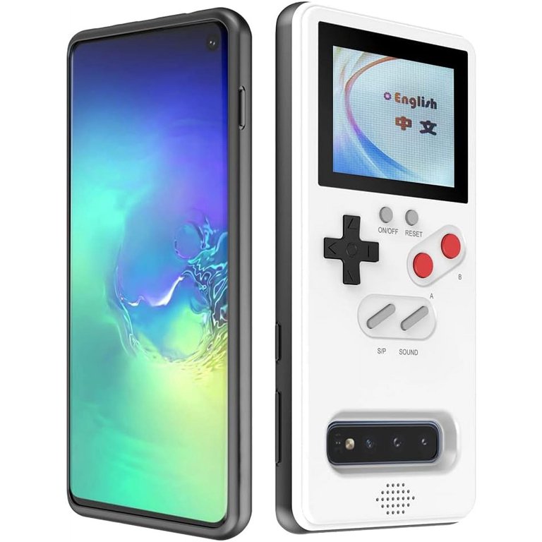 Game Console Case for Samsung Galaxy Note 20 Ultra Cool Game Case for Samsung Note 20 Ultra Gameboy Case for Samsung with 36 Retro Built in Games