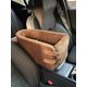 thumbnail image 1 of 1pc Pet Car Seat For Small Pets With Foldable Armrest, Portable Dog Booster Seat With Thick Cushion For Travel, Compatible With Cars, Trucks And Suvs, 1 of 4