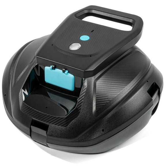 Robotic Pool Vacuum, Cordless Pool Cleaner with 120 Mins Runtime, Auto-Parking, 2.5h Fast Charging, Ideal for Above Ground Pool and Flat-Bottom Inground Pools up to 850 sq.ft