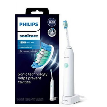 Philips Sonicare Rechargeable Electric Power Toothbrush, White, HX3411/04