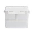 thumbnail image 1 of Tnarru Kimchi Container Fresh Keeping Box with Press Plate Rectangle Pickle Jar Food Storage Box for Fridge Office Refrigerator Work 5L Pickle Jar, 1 of 8