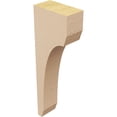 thumbnail image 5 of 2"W x 4"D x 12"H Thin Legacy Rough Cedar Woodgrain TimberThane Corbel, Primed Tan, 5 of 6