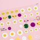 thumbnail image 2 of Pegatinas Dedyel Smile para decoración de uñas, lindas pegatinas de dibujos animados para uñas, pegatinas 5D con relieve de cara sonriente, pegatinas autoadhesivas Kawaii para uñas para mujeres, niñas, 2 of 5