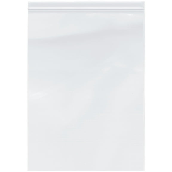 Plymor 13" x 18" (Case of 250), 6 Mil Industrial Duty Zipper Reclosable Plastic Bags