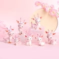 Polyresin Pink Deer main image 1