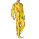 thumbnail image 2 of Fotbe Easter eggs (2) Pijama de Hombre con Estampado de Manga Larga, Conjunto de 2 Piezas, Ropa de Dormir Suave y Cómoda con Bolsillos-Medium, 2 of 7