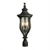 Elk Lighting 42255/3 Grand Aisle 3-Light Post Mount in Weathered Charcoal