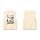 thumbnail image 4 of Snoopy-Chaleco con estampado creativo de animación de dibujos animados, camiseta versión coreana Ins, moda versátil, estilo de pareja, Top, regalo de cumpleaños, 4 of 5