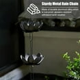 thumbnail image 1 of PRETXORVE Rain Chain For Gutters Copper Rain Chain Outdoor Rain Chain 2.4 Meter Decorative Rain Chain, 1 of 8