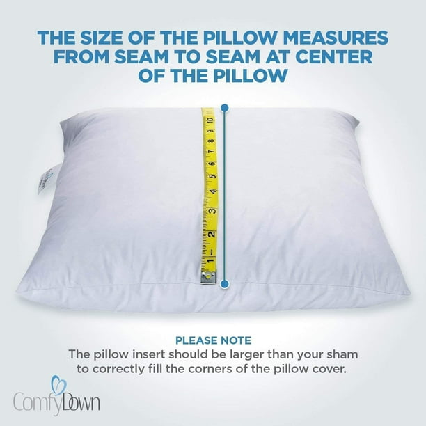 Pillow form sizes walmart cheap