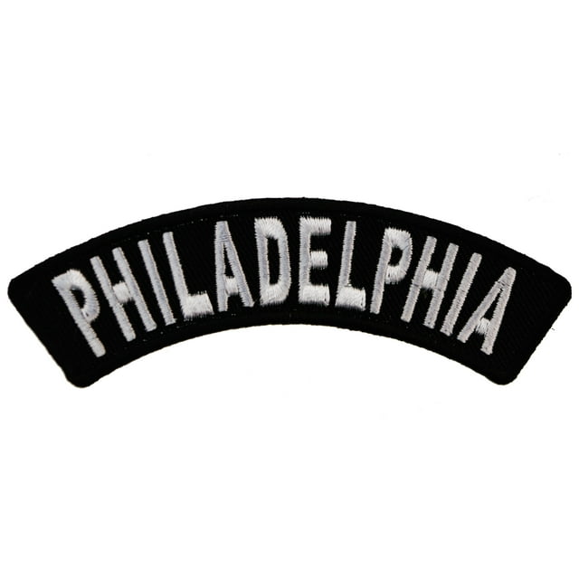 Philadelphia City Rocker Fer Ou Coudre Patch Brodé IVANP3623 F4D23P