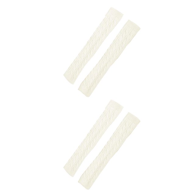 Minnieouse 1 par de guantes de punto para mujer de Otoño Invierno, manga para brazo y muñeca, calentador de manos para niñas, guantes largos de medio Type3 NO3 Minnieouse CBP048886