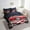 Black Red White, variant on Erosebridal Racing Car Bedding Sets Twin Size,Geometric Plaid Comforter Sets with Sheets,Extreme Sports Bed in a Bag Twin size,Super Cozy Sport Car Bedroom Decoration,Reversible,7-Piece