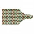 thumbnail image 1 of Tree Cutting Board, Abstract Spruces Fir Pine Trees on Pastel Color Spots Christmas Theme Cartoon Forest, Tempered Glass Cutting and Serving Board, Wine Bottle Shape, Multicolor, by Ambesonne, 1 of 1