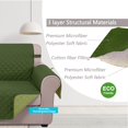 thumbnail image 4 of Funda para muebles U-NICE HOME, funda reversible para silla de 58 cm, 4 of 6