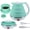 Green+Green, variant on Collapsible Portable Electric Kettle Sky Blue 555ml Travel Tea Coffee Maker