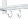 thumbnail image 2 of Fosa Bathroom Storage Rack,Household Bathroom Space Aluminum Wall-Mounted Double Layer Bath Towel Holder Towel Rack Storage Rack 40cm,Towel Holder, 2 of 8