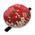 thumbnail image 3 of Alfileteros redondos con pulsera, manualidades, alfiletero, bolsa de costura rojo, 3 of 6