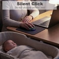 thumbnail image 5 of SANPTENT LED Wireless Mouse, Slim Rechargeable Silent Mouse, 2.4G Portable USB Optical Computer Mice with USB Receiver - Black, 5 of 7