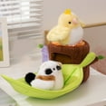 thumbnail image 4 of 2026 New Bird Plush Toys, Stuffed Animals Toys Bird Soft Pillow Toys, Cute Plush Toy, Birds Cartoon Doll, Figurine, Best Birthday Gifts for Holiday Xmas Easter for Friend (Plush Toys, Brown), 4 of 6