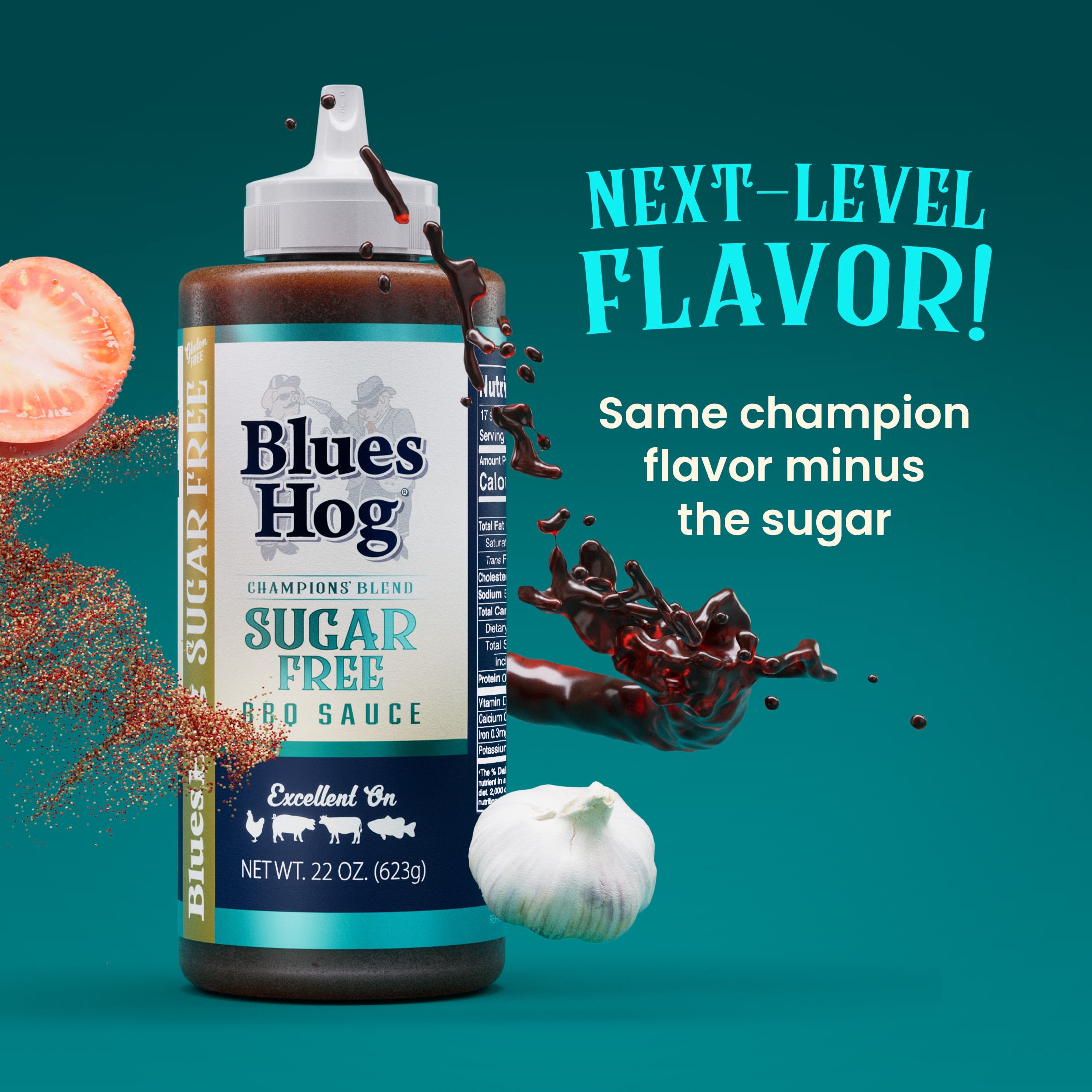 Sugar Free Champions' Blend BBQ Sauce, 22 oz