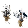 thumbnail image 4 of Naiovety Hoja de Halloween Espeluznante Artículo realista Cualquier máscara de cuervos domésticos Decoración de cuervos artificiales - Para Decoración del hogar árbol de calabaza, 4 of 6