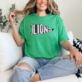 thumbnail image 3 of Lions Vintage Sports Flag Shirt for Men Women and Teens Unisex Lions Team Mascot T-Shirt Vintage Green Shirt Adult X-Large, 3 of 5