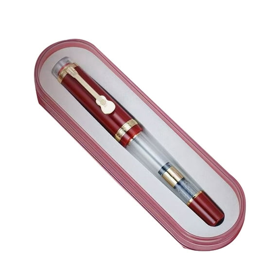 Jesscasday Luxury Fountain Pens Long Blade Fine Nib Ink Pen Smooth Writing Calligraphy Pen